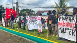 Mahasiswa Soroti Dugaan Krisis Kemanusiaan di Papua Lewat Mimbar Bebas di Timika