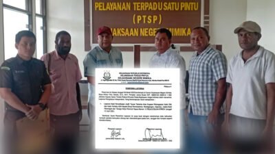 Setahun Mengendap, KSPI Desak Kejari Mimika Transparan Tangani Laporan Dugaan Gratifikasi