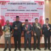 Bupati Mimika Lantik Kepala Inspektorat dan Tiga Plt Baru, Satu Pejabat Lainnya Ditunda
