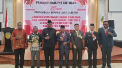 Bupati Mimika Lantik Kepala Inspektorat dan Tiga Plt Baru, Satu Pejabat Lainnya Ditunda