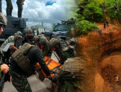 TNI Habema Evakuasi Jenazah Korban Penembakan di Yahukimo dari Jurang Sedalam 50 Meter