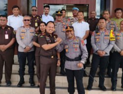 Kapolres Mimika: Sinergi Polri dan Kejaksaan Tak Boleh Sekadar Seremonial
