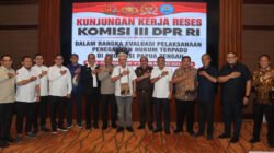 Habiburokhman Pimpin Reses Komisi III di Mimika Pantau Penegakan Hukum Papua Tengah