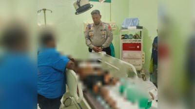 Tiga Orang Terluka akibat Sepeda Motor Melawan Arah di Mimika