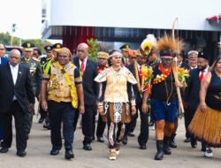 Busana Adat Warnai HUT ke-81 RI di Papua Tengah