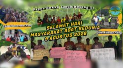 Masyarakat Adat di Mimika Makin Terdesak, Menjadi Orang Asing di Tanah Leluhur Sendiri
