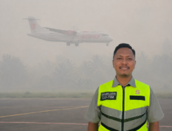 Kabut Asap Karhutla Selimuti Nabire Ganggu Penerbangan Wings Air dari Timika