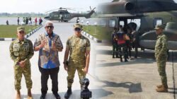 Pemkab Mimika Kirim 4 Ton Bantuan ke Jila, TNI Kerahkan Helikopter