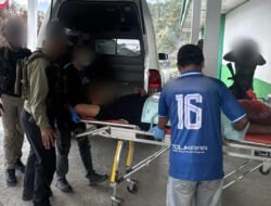 Peluru Masih Bersarang di Paha, Bripda Jhon Situmorang Dievakuasi dari Tolikara ke Jayapura