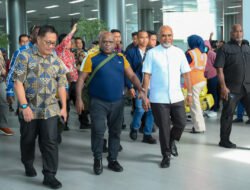 Menteri Pigai Tiba di Nabire, Dijadwalkan Hadiri Upacara HUT ke-81 RI hingga Dialog HAM Papua Tengah