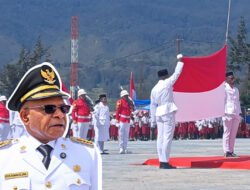 Bupati Elvis Tabuni: Upacara HUT RI Berjalan Lancar, Puncak Aman dan Siap Bangkit Pascakerusuhan