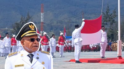 Bupati Elvis Tabuni: Upacara HUT RI Berjalan Lancar, Puncak Aman dan Siap Bangkit Pascakerusuhan