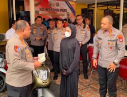 Operasi Sikat Noken Papua Tengah Ungkap 22 Kasus, Motor  Dikembalikan kepada Pemilik