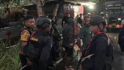 Sembilan Orang Ditemukan Bawa Sajam di Kwamki Narama Terancam 10 Tahun Penjara