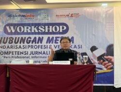 Workshop Jurnalis Digital: Media Profesional Kunci Pembangunan Daerah