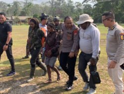 Salah Satu Korban Penculikan KKB Berhasil Dievakuasi dari Alama ke Timika