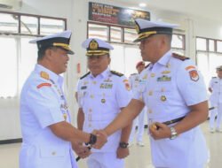 Letkol Laut Dodit Yunata Kristian Resmi Jabat Danlanal Timika