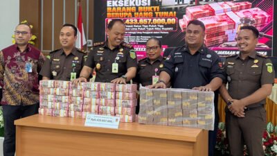 Kejari Mimika Eksekusi Rp5,4 Miliar Uang Pengganti Kasus Korupsi Aerosport