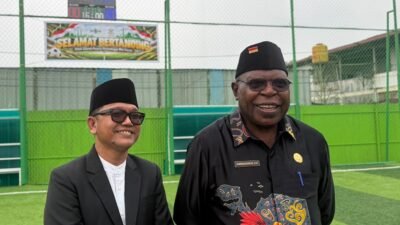 Hari Santri 2026 di Mimika Berbeda, PCNU Gelar Mini Soccer Lintas Agama