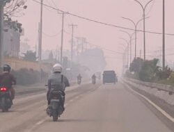 Kualitas Udara di Mimika Makin Memburuk, Dinkes Bagikan Masker