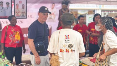 Datang ke Festival UMKM Mimika, Warga Australia: Papua Perlu Lebih Dikenal