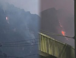 Kebakaran Hutan di Tembagapura, Tim ERG dan Polisi Siaga di Mile 72
