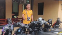 Polisi Bekuk Dua Remaja dan Amankan Belasan Motor Hasil Curian di Timika